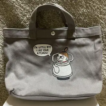 MOOMIN 무민 Little My 토트백 그레이