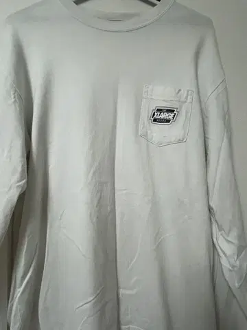 XLARGE 화이트 긴팔 셔츠