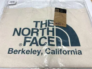 THE NORTH FACE 오가닉 코튼 토트 내추럴/에게 블루