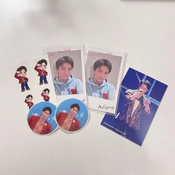 A!group 마사모토 요시노리 조기 혜택 폴라로이드 스티커 세트