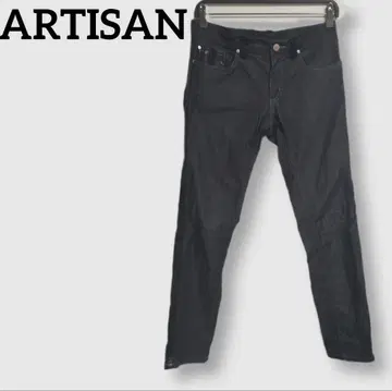ARTISAN 아티산 데님 팬츠 블랙 사이즈 S