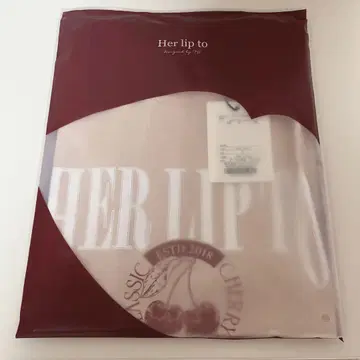 herlipto 7주년 기념 클래식 체리 티셔츠