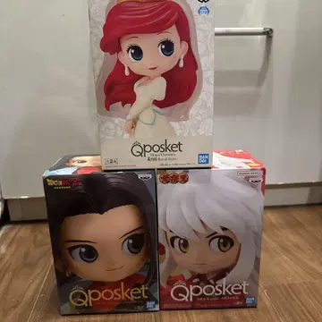 Qposket 리틀 머메이드 인조인간 17호 이누야샤 SET