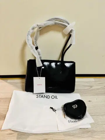 STAND OIL 숄더백 블랙