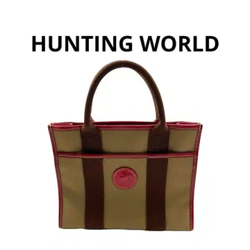 HUNTING WORLD 헌팅 월드 미니 토트백 사파리