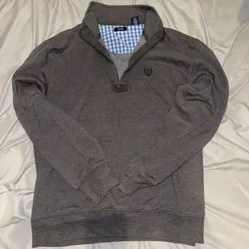 IZOD 하프 지퍼 그레이 집업 맨투맨