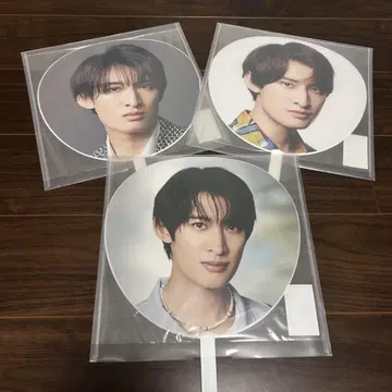SnowMan 무카이 코지 부채 묶음 판매 Labo idome RAYS
