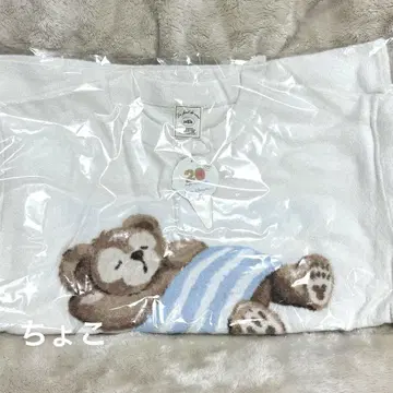 화이트 반팔 파자마 더피 젤라또피케 룸웨어