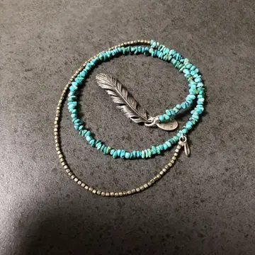 HARIM 하림 Feather & Turquoise 팔찌