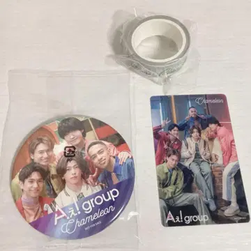 A! group 3rd Single Chameleon 혜택 세트