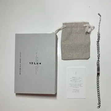 13 Lue 스테인리스 스틸 팔찌