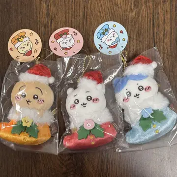 치이카와 오너먼트로도 사용할 수 있는 마스코트 3개 세트