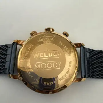 WELDER MOODY 손목시계 41MM 오렌지
