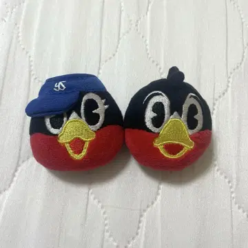 쓰바쿠로 쓰바미 봉제 인형 배지 swallows