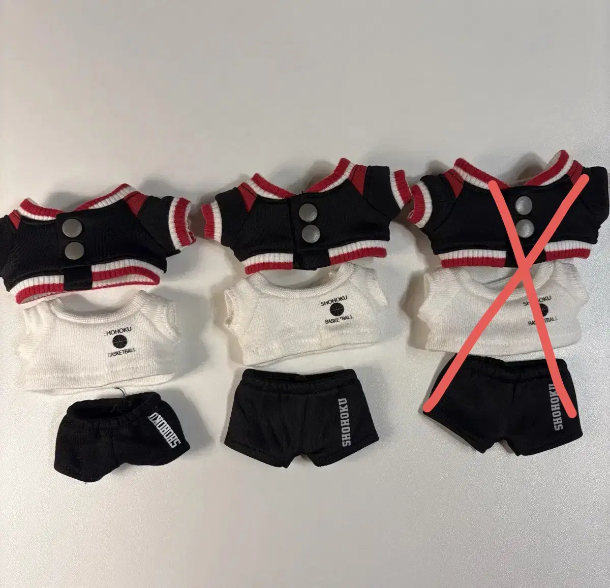 Slam Dunk 10cm Doll Clothes, Cute Buksan Jersey WTS!