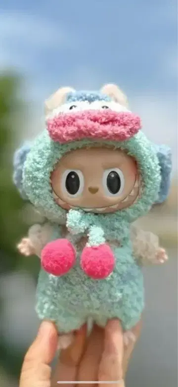 러브부 LABUBU 의류 봉제 인형 봉제 의류 한교동 스타일