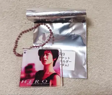 나카야마 미호 싱글 자켓 아크릴 키링 HERO