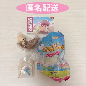 dimoo 보트 피규어