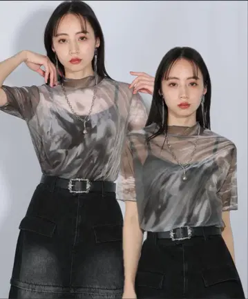 2WAY 아트 플라워 시어 T(HARE)