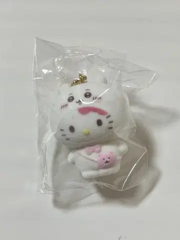 치이카와 산리오 콜라보 시크릿 플로키 마스코트 헬로키티