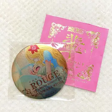 루즈 에이스 pink&gold 시크릿 배지 캔뱃지 원피스