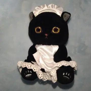 모프 샌드 메이드냥 검은 고양이 키링