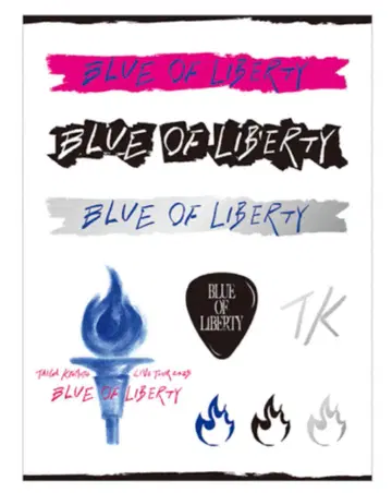 미사용 새상품  쿄모토 타이가 BLUE OF LIBERTY 바디 씰