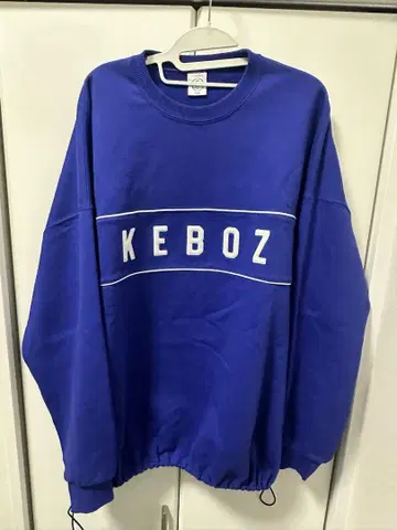 KEBOZ 맨투맨 L 사이즈 파랑