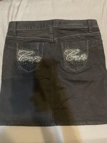 ClRide Jeans 블랙 타이트 스커트