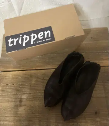 trippen 블랙 신발