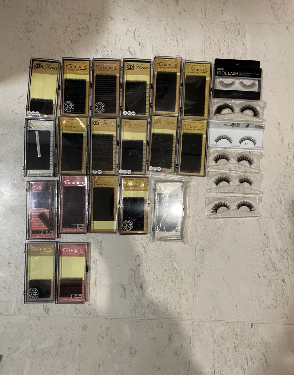 Bulk Professional Eyelash Extension Makeup Practical Drag Queen Makeup EyeMe Lash Holic