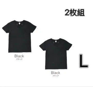 새상품 남성용 L 사이즈 이너 셔츠 반팔 리커버리 의류 2개 1