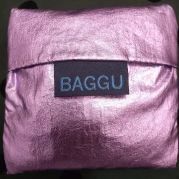 BAGGU PLAZA 한정판/메탈릭 퍼플 BABY 사이즈