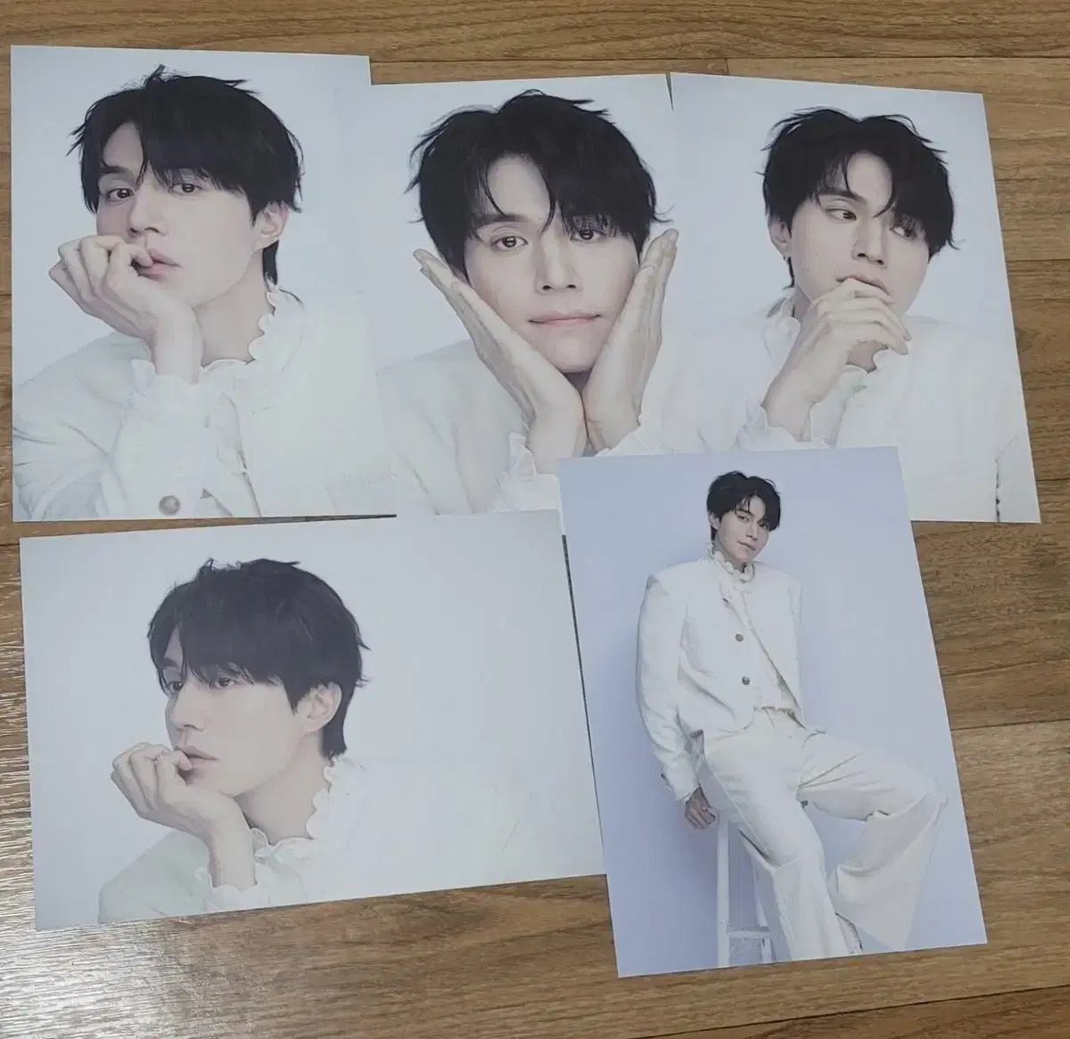 Lee Dongwook Official Goods Mini Poster White Version