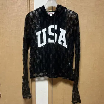 MASU ANGEL LACE HOODIE 사이즈 46 23aw