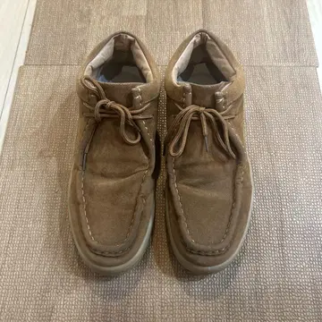 브라운 스웨이드 모카신
