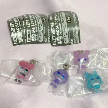 치요코 메지루시 액세서리 플라밍고 케모노 오단고 밥 4종 세트