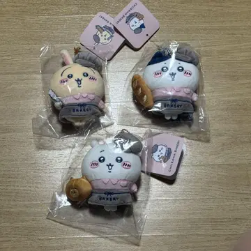 치이카와 치이카와 베이커리 스태프 마스코트 3개 세트
