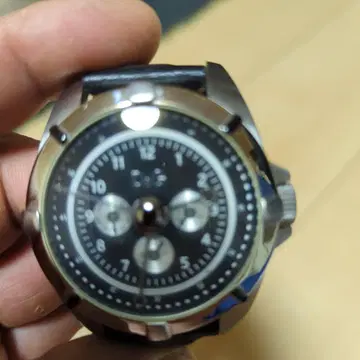 D&G 크로노그래프 손목시계 블랙