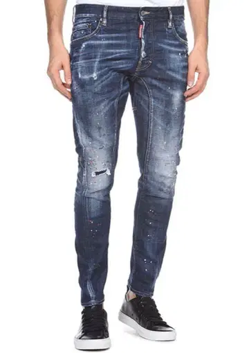 디스퀘어드 tidy biker jeans 데님 청바지