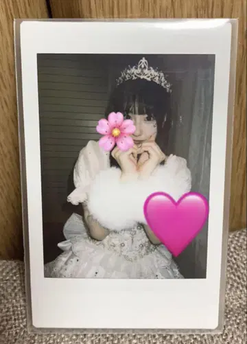 사쿠라바 하야카 생일 축제 2025 폴라로이드