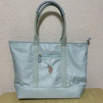 U.S.POLO ASSN 폴로 토트백 스카이블루