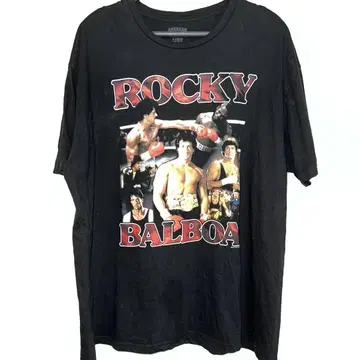 ROCKY BALBOA 영화 티셔츠 XL 사이즈 실베스터 스타론