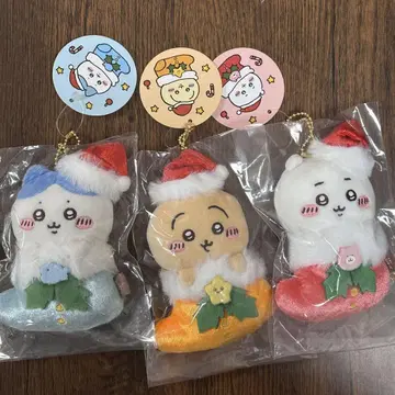 치이카와 오너먼트로도 사용할 수 있는 마스코트 3개 세트