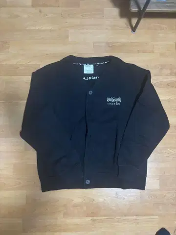 MARK GONZALES 맨투맨 가디건 블랙 L 사이즈