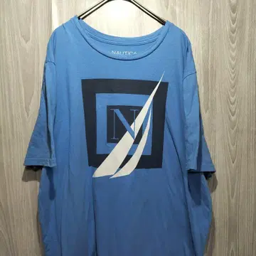NAUTICA 블루 티셔츠 L 사이즈