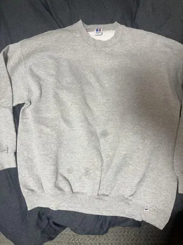 RUSSELL ATHLETIC 그레이 맨투맨 90s XL