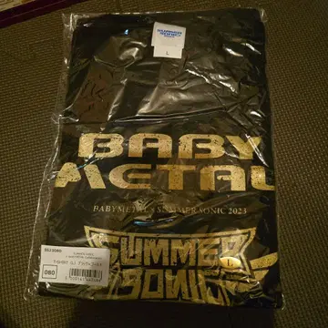 BABYMETAL SUMMER SONIC 2023 티셔츠 L 사이즈