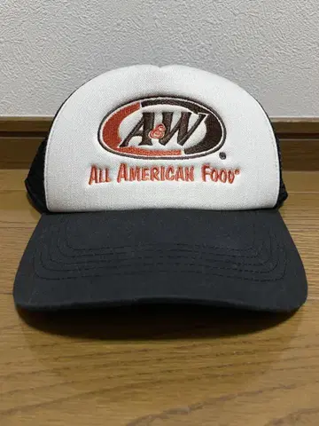 A&W 메쉬 캡 블랙 새상품급