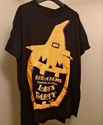 쿠다 쿠미 Let's Party vol.3 팬클럽 한정판 티셔츠